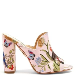 Rare: Aquazurra x de Gournay Mules
